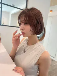 カット➕美髪縮毛矯正※顔出し🆗動画撮影🆗10センチ以上カット🆗SNS投稿🆗女性限定!男性🆖