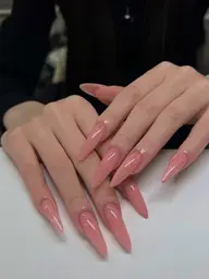 💅長さ出し10本✨ちゅるんワンカラ
