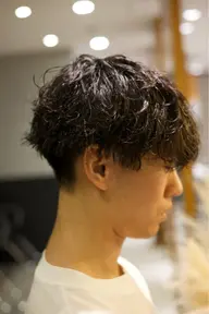 【夏限定価格】カット➕波巻き 波巻きスパイラルパーマ➕トリートメント➕ヘアセット