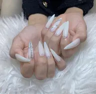 [気に入り方]チップ長さだしシンプルデザイン