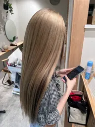 ブリーチ毛の方❕髪質改善ストレート