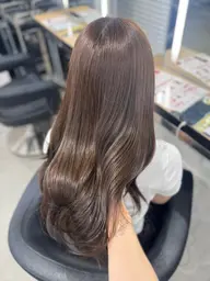 『透明感が欲しい方におすすめ🦋💙』透明感カラー×似合わせカット×髪質改善トリートメント🫧