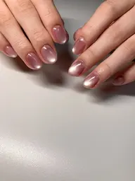 【8月限定❤️🔥】うる艶🫧マグネットネイルor水光フラッシュネイル(オフ込み)