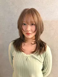 🦄盛れるレイヤーカット＋1stepバイカルテトリートメント＋ヘアスタイリング