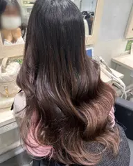 インナー、ハイライトエクステ