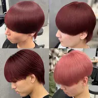 【根元の境目が気になってきた方におすすめ】☄️ブリーチリタッチ+カラー+1stepトリートメント☄️