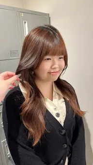 🇰🇷くびれ巻きが簡単になるレイヤーカット✨