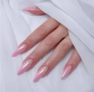🩵《HAND》夏限定メニュー♪カラーグラミラーネイル✨