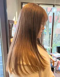 ボブ～ミディアム限定🐬全頭ブリーチ+オンカラー🐬