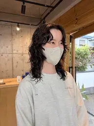 ladies専用クーポン👧🏻cut+nuance perm+treatment✨