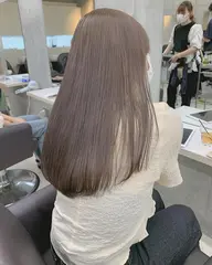 🎨ブリーチ無しWカラー+髪質改善TOKIO✨ ¥9900《透明感カラー/韓国カラー/暗髪/立川》