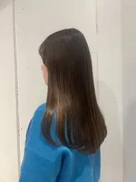 ⭐️人気No.1⭐️透明感カラー[アディクシー]+ケアトリートメント+カット🫧