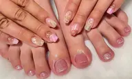 🧡ハンド&フットジェルネイルセットメニュー🧡ワンカラー【オフなし】