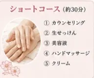 ハンドケア ショートコース