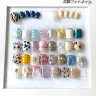 💫トレンド定額ネイル|デザイン(オフ込み)※フットバス有
