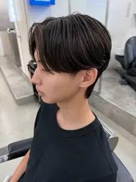 【ご新規様限定】【朝のセット3分】メンズカット+ニュアンスパーマ+トリートメント