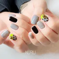 【HAND】個性派シーズンcollectionA: 7400円（フット＋500円／オフあDorオフなし）※2本アート目安