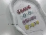 オフなし☆【春design】フット:4種類から選べる春の定額デザイン♪