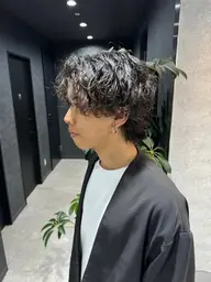 【🔥ご新規様限定🔥】メンズカット＋シャドウパーマ　　　ミニモ学割/韓国
