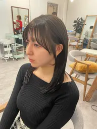 ✨ミニモ限定特別割引✨ワンカラー+顔まわりカット+ハホニコ2stepトリートメント付き☘️