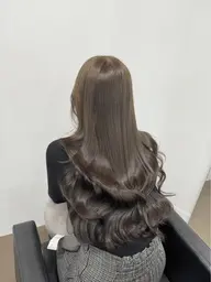 グレージュカラー🩶 ̖́-＋バイカルテトリートメント