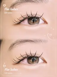 🍀6/６ 10:00​〜​🍀【練習モデル様募集】オフ込み/フラットラッシュ100​〜​120本LED off❌