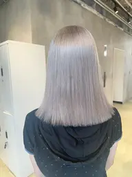 【リピーター様限定♡】リタッチケアブリーチ+カラー+ハホニコトリートメント🕊️💎(前髪カット無料◎)