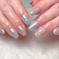 【オフなし】シンプルニュアンスネイル