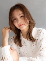 練習モデル┆✂️🌷カット＋オーガニックカラー全体染め