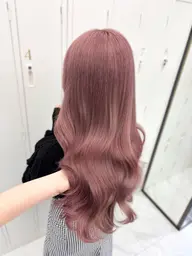 【💗6月セール💗】カット+ケアブリーチダブルカラー+2step高保湿トリートメント🫧¥29700→¥17820