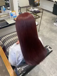 ブリーチなしダブルカラー＋外部補修トリートメント