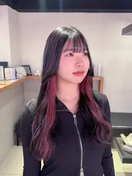 🧁イヤリングカラー(ブリーチ込カラー)🧁