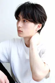 《朝ラクヘア》毛流れニュアンス、フェザー、シャドウパーマ+カット💇