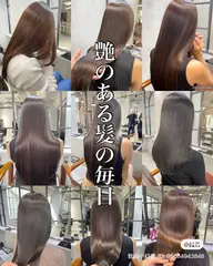 新生活ケア✨️【似合わせカット】+【透明感カラー】+【サイエンスアクアトリートメント】ロング料金なし