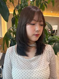 【学生応援📣2名様限定‼️】ブリーチなしダブルカラー➕aujuaトリートメント🤍