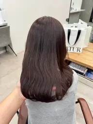 うる艶カラー➕2stepトリートメント✧︎*。