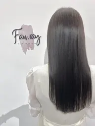 髪質改善ストレート+トレンドカラーorエヌドットカラー+2ステップトリートメント