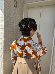 【浴衣ヘアセット】🎆🍧浴衣に似合うヘアスタイル🎶