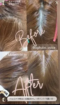 白髪を活かす透明感カラー🌈モデルさん20​〜​30名様目安で募集しております。🙏
