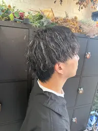 メンズ限定カット＋ブリーチオンカラー