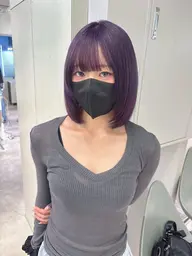 【🫧ミニモ限定💫🌠】ケアブリーチ1回+透明感カラー+ととのえカット︎💕︎︎💕︎