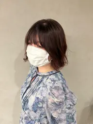 ✂️【口コミ投稿者限定価格✨】カット+透明感カラー+高保湿 3step TR