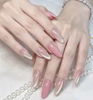 「Jrネイリスト」 研修生メニュー【 hand】 マグネット ネイル／フラッシュ ネイル★ロコミ投 稿禁止★