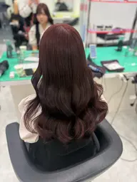 【ミニモ学割】ブリーチありorなし ダブルカラー➕オリジナルトリートメント➕コテ巻きセット🪄🎀