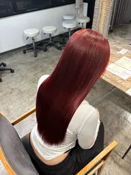 【🙋🏻♀️💗朝のヘアセットを楽にしたい方💗🙋🏻♀️】縮毛矯正➕艶トリートメント✨広がり解消/時短ヘア