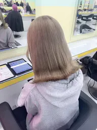 🤍韓ドル風ハイトーン🤍トレンドカット➕ブリーチありダブルカラー➕スタイリング