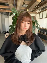 ⭐️[3cm以上カット+全体レイヤースタイル】⭐️🦕[ロングの方はこちら]🦕　✨カット+トリートメント✨