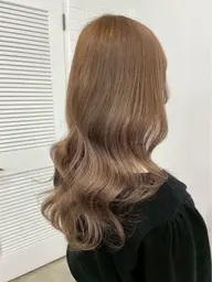 🧋ベージュ系🧋ブリーチ(全頭)➕カラー➕選べるトリートメント