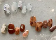オフなし🩵【ニュアンス】定額サンプルデザイン