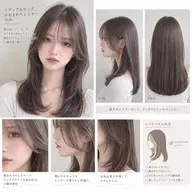 レディースレイヤーカット【3センチ以上カットできる方】大学生以上のみ